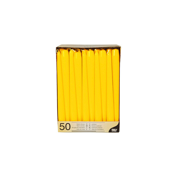 4002911179703 - Kerzen 17970 gelb 250x22mm (HxØ) ca 7 Stunden Brenndauer 4002911179703 50 Stück 4002911179703 - Kerzen 17970 gelb 250x22mm (HxØ) ca 7 Stunden Brenndauer 4002911179703 50 Stück