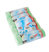 Müllsäcke 12436, grün, 30 Liter, mit Zugband