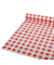 PAPSTAR Tischdecke Karo rot, weiß 80,0 x 50,0 cm