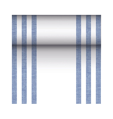 PAPSTAR Tischläufer ROYAL Collection blau, weiß 40,0 cm x 24,0 m PAPSTAR Tischläufer ROYAL Collection blau, weiß 40,0 cm x 24,0 m