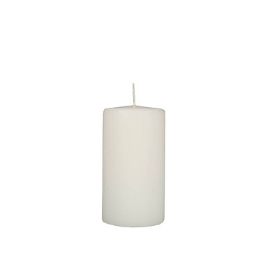 Stumpenkerzen 82095 weiß 150x80mm (HxØ) ca. 70 Stunden Brenndauer Stumpenkerzen 82095 weiß 150x80mm (HxØ) ca. 70 Stunden Brenndauer