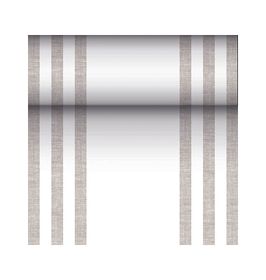 PAPSTAR Tischläufer ROYAL Collection grau, weiß 40,0 cm x 24,0 m PAPSTAR Tischläufer ROYAL Collection grau, weiß 40,0 cm x 24,0 m
