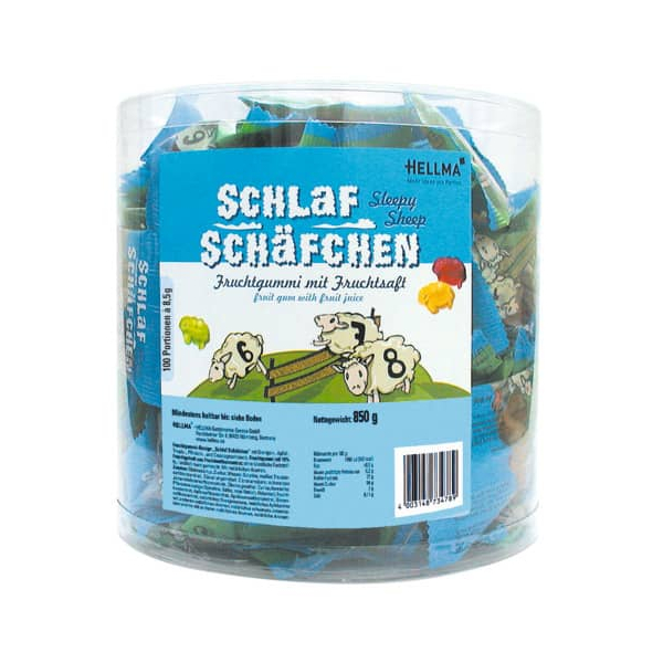 4003148734789 - Schlafschäfchen - 100 Portionen à 85 g 4003148734789 HELLMA 70 4003148734789 - Schlafschäfchen - 100 Portionen à 85 g 4003148734789 HELLMA 70