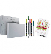 Tombow Florale Buchstaben Malset farbsortiert