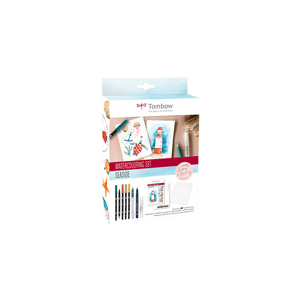 4003198130418 - Watercoloring Seaside Malset farbsortiert 4003198130418 Tombow 4003198130418 - Watercoloring Seaside Malset farbsortiert 4003198130418 Tombow