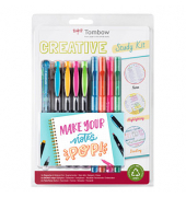 Tombow Creative Study Kit Malset farbsortiert