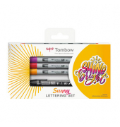 Tombow Schreibset Sunny Lettering farbsortiert