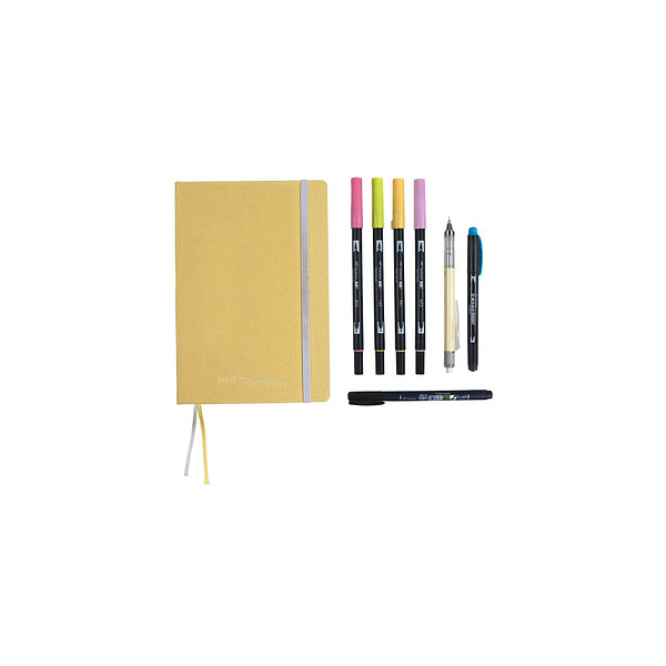 4003198950290 - Tombow Creative Journaling Kit BRIGHT inkl Notizbuch 4003198950290 - Tombow Creative Journaling Kit BRIGHT inkl Notizbuch