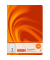 Schulheft 10-4570102 Premium Vivendi, Lineatur 1 / Schreiblern-Lineatur, A5, 90g, orange, 16 Blatt / 32 Seiten