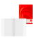 Schulheft 10-4571002 Premium Vivendi, Lineatur 10 / kariert mit weißem Rand, A5, 90g, rot, 16 Blatt / 32 Seiten