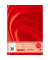 Schulheft 10-4472602 Premium Vivendi, Lineatur 26 / kariert mit weißem Rand, A4, 90g, rot, 16 Blatt / 32 Seiten