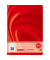 Schulheft 10-4472802 Premium Vivendi, Lineatur 28 / kariert mit Rand innen/außen, A4, 90g, rot, 16 Blatt / 32 Seiten