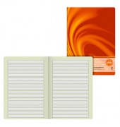 Schulheft 10-4470202 Premium Vivendi, Lineatur 2 / Schreiblern-Lineatur, A4, 90g, orange, 16 Blatt / 32 Seiten
