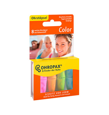 Color Ohrstöpsel 35 dB Schaumstoff