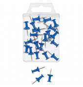 20 WEDO Pinnnadeln Diabolo blau Pinnnadeln