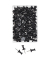 100 WEDO Pinnnadeln Diabolo schwarz Pinnnadeln