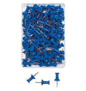 100 WEDO Pinnnadeln Diabolo blau Pinnnadeln