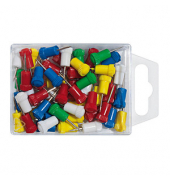 50 WEDO Pinnnadeln farbsortiert Pinnnadeln