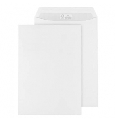 Versandtaschen 30003812, C4, ohne Fenster, haftklebend, 100g, weiß
