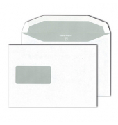Kuvertierhüllen Kuvertmatic DIN C5 mit Fenster weiß 500 St.