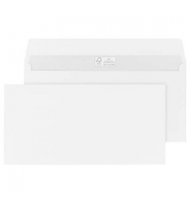 Briefumschlag 30003811 Kompakt/Kuvertier ohne Fenster haftklebend mit Abziehstreifen 100g weiß