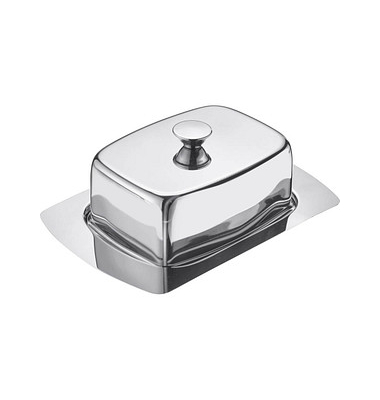 WESTMARK Butterdose 7,0 cm hoch silber