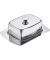 WESTMARK Butterdose 7,0 cm hoch silber