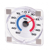 Thermometer transparent