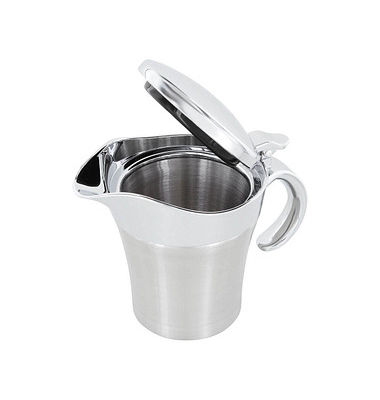 Isolier-Sauciere silber, matt