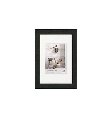 walther design Bilderrahmen Home schwarz 28,6 x 34,5 cm