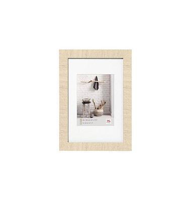 walther design Bilderrahmen Home weiß 34,6 x 44,6 cm