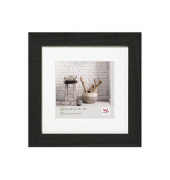 walther design Bilderrahmen Home schwarz 34,4 x 34,5 cm