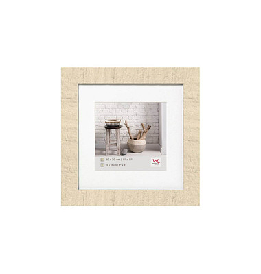 walther design Bilderrahmen Home weiß 34,4 x 34,5 cm