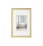 walther design Bilderrahmen Trendstyle gold 32,7 x 42,8 cm