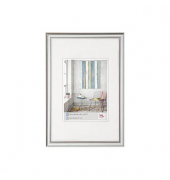 walther design Bilderrahmen Trendstyle silber 32,7 x 42,8 cm