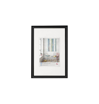 walther design Bilderrahmen Trendstyle schwarz 42,8 x 52,8 cm