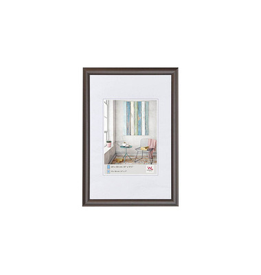walther design Bilderrahmen Trendstyle braun 42,8 x 52,8 cm walther design Bilderrahmen Trendstyle braun 42,8 x 52,8 cm