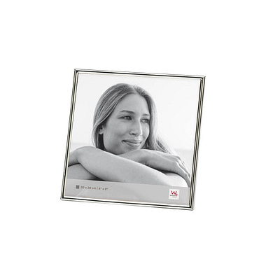 walther design Bilderrahmen Chloe silber 16,3 x 21,3 cm
