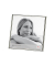 walther design Bilderrahmen Chloe silber 21,6 x 21,6 cm