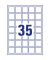 AVERY ZWECKFORM 6251-10 permanent