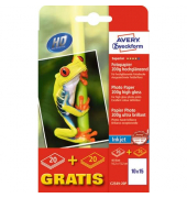 Fotopapier Superior C2549-20P, 10x15cm, für Inkjet, 200 g weiß hochglänzend einseitig bedruckbar