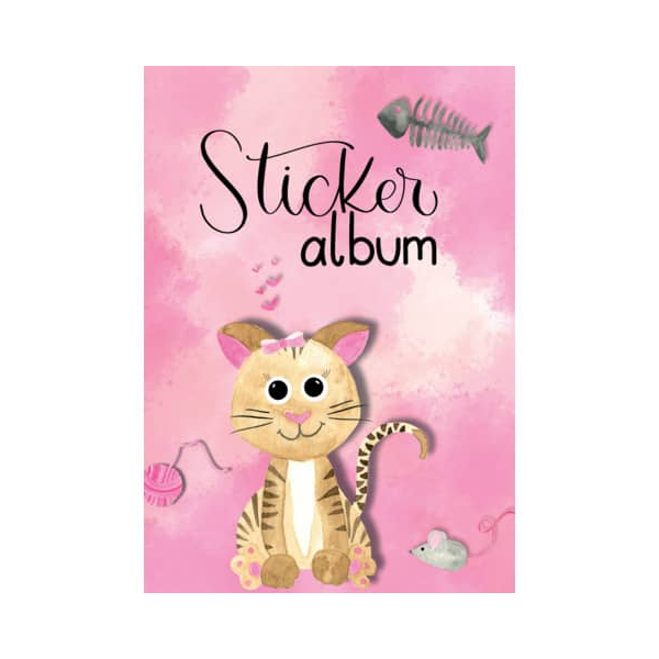 4004182577943 - Stickeralbum Kids A5 Katze 4004182577943 AVERY ZWECKFORM 577