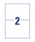 Etiketten 3655-10, weiß 210x148mm, rechteckig, 