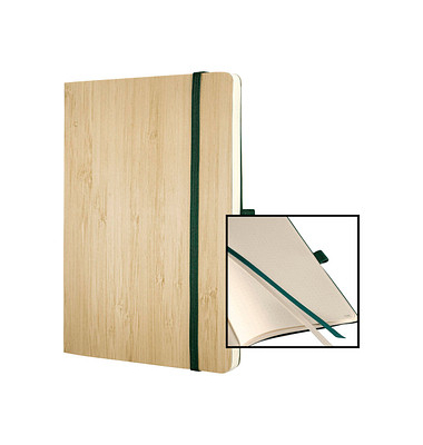 Notizbuch CO671, Nature Edition, beige, A5, punktkariert, 100g, 97 Blatt / 194 Seiten