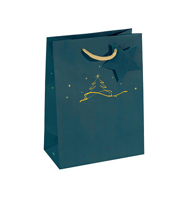 Geschenktasche GT035 Christmas Tree, Weihnachten, Christmas tree petrol,Kunststoffkordel und Geschenkanhänger, Weihnachtsbaum,St Geschenktasche GT035 Christmas Tree, Weihnachten, Christmas tree petrol,Kunststoffkordel und Geschenkanhänger, Weihnachtsbaum,St