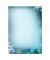 Motiv-Weihnachtsbriefpapier Blue Snowflakes DP255 A4 90g 