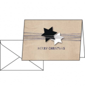 Weihn.Design Karte 50ST Christmas Wrapping