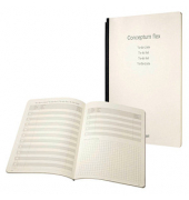Notizbuch CF220, Conceptum Flex to do, beige, A4, liniert+kariert, 80g, 92 Blatt / 184 Seiten