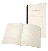Notizbuch CF203, Conceptum Flex, beige, A5, liniert, 80g, 92 Blatt / 184 Seiten