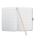 Notizbuch JN335, Jolie, pink, A5, liniert, 80g, 87 Blatt / 174 Seiten